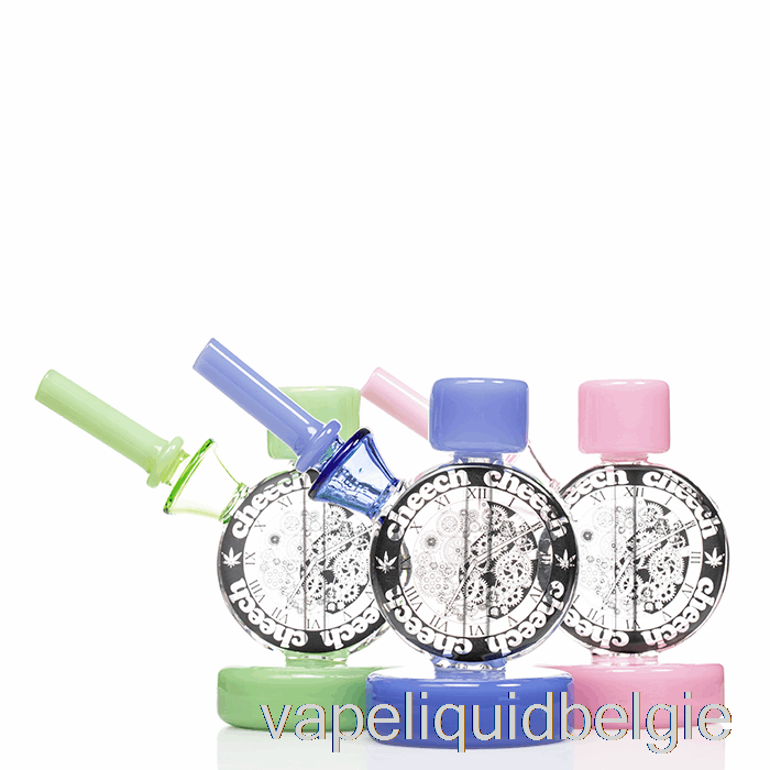 Vape Smaken Cheech Clock Bubbler Zwart